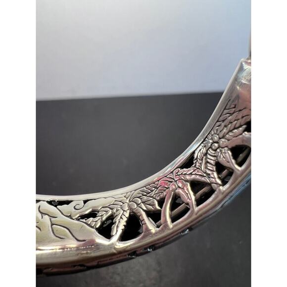 New Bali sterling silver cuff bracelet - Picture 12 of 12